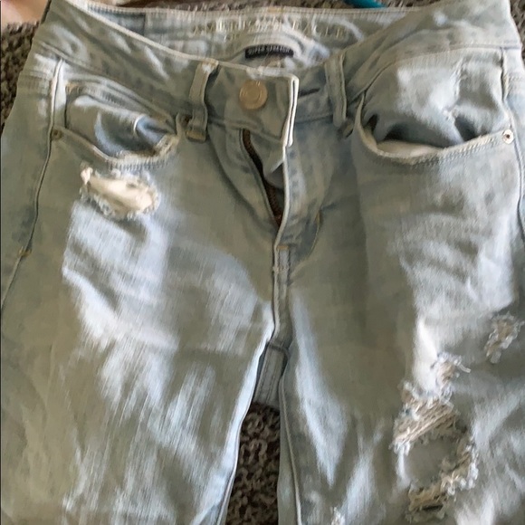Light washed rip jeans - Picture 2 of 2